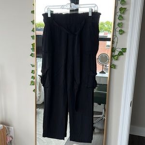 Bacio black trousers